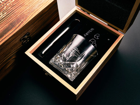 Personalized Whiskey Glass Set