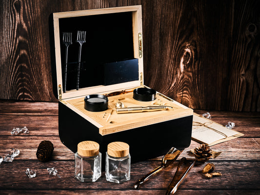 Personalized Premium Stash Box with Accessories
