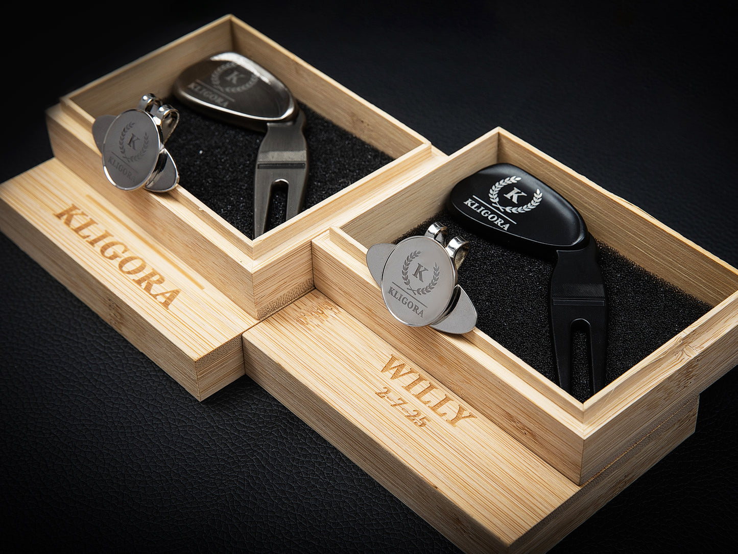 Personalized Golf Hat Clip with Divot Tool