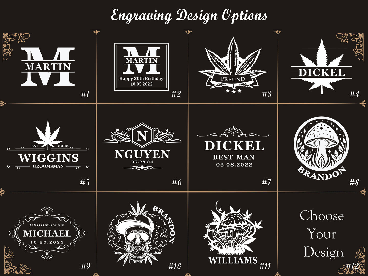 Personalized Premium Stash Box Set