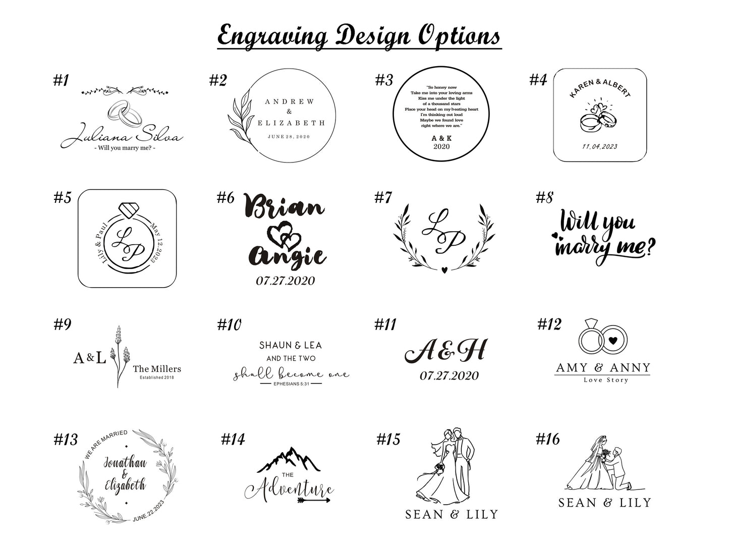 Personalized Engagement Ring Box - Premium