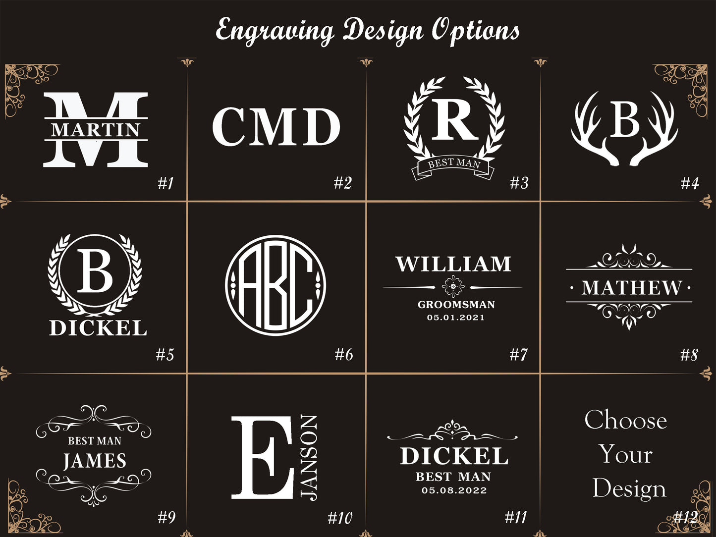 Personalized Whiskey Glass Set