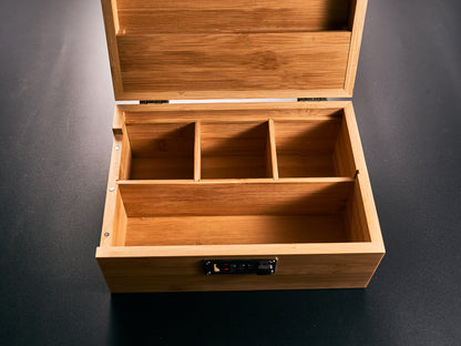 Personalized Bamboo Stash Box Set